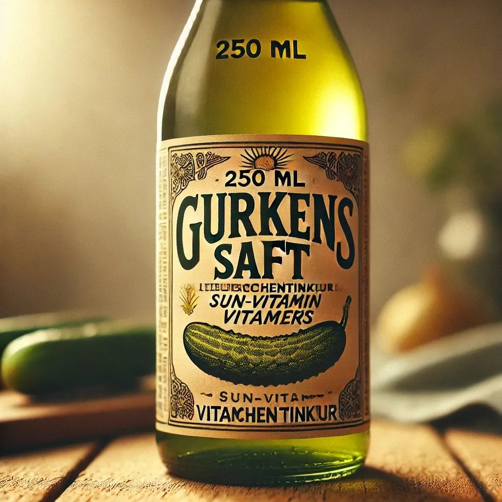 Gurkensaftluschentinktur 250 ml XXL-Gebrauch auf eigene Gefahr